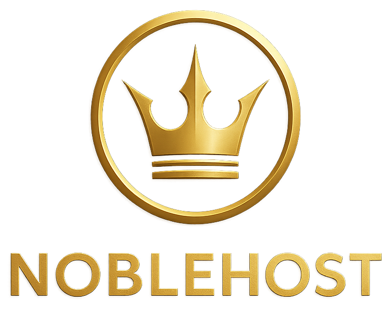 NobleHost AI wordmark logo